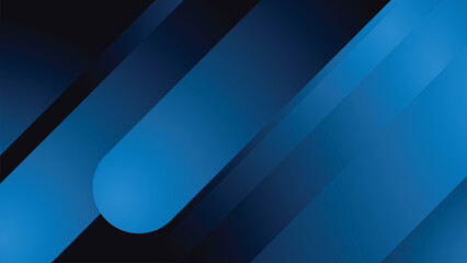 Abstract luxury blue and black metalic gradient background