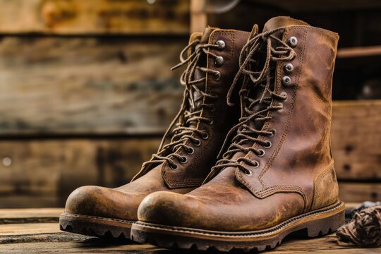 Army style boots sale