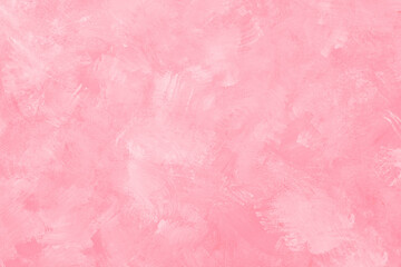 Painted pink grungy background or texture, plaster, part of the wall, abstract wallpaper for design