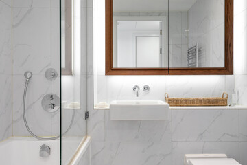 bathroom with shower