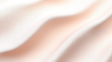 Elegant silk fabric texture in soft peach tones perfect for fashion and interior design inspirations