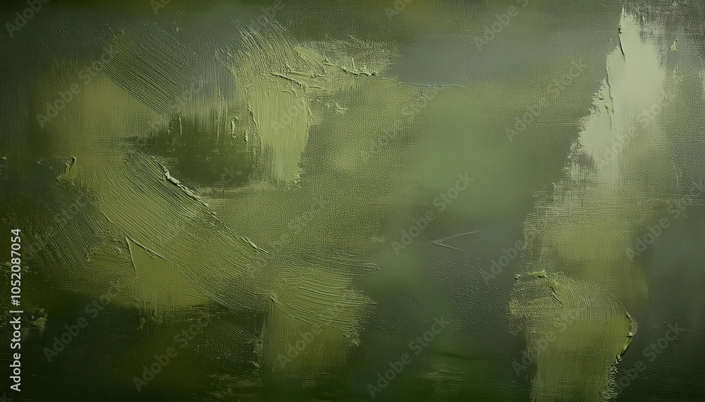 Aufkleber Abstract Green Texture with Light Strokes and Subtle Grunge Patterns. Ideal for Nature Themed Backgrounds, Environmental Campaigns, or Relaxing Spa and Wellness Design Concepts