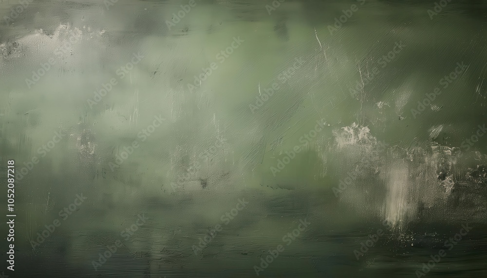 Poster Abstract Green Texture with Light Strokes and Subtle Grunge Patterns. Ideal for Nature Themed Backgrounds, Environmental Campaigns, or Relaxing Spa and Wellness Design Concepts