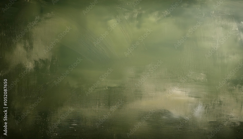 Poster Abstract Green Texture with Light Strokes and Subtle Grunge Patterns. Ideal for Nature Themed Backgrounds, Environmental Campaigns, or Relaxing Spa and Wellness Design Concepts