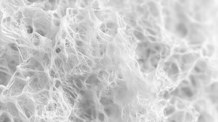 Scrambled tissue paper folds and crinkles, soft shadows, chaotic texture. AI generated  