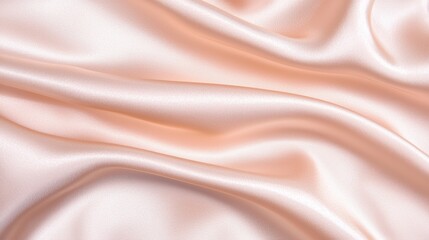 Fototapeta premium Elegant silk fabric texture a soft and luxurious close-up of draped satin material perfect for fashion and design applications
