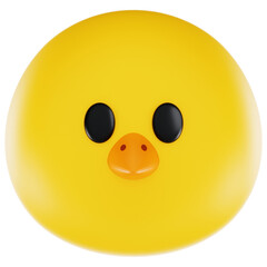Animoji Chick Emoji 3D Icon