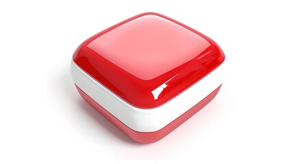 A 3D Icon on a White Background Image - a modern and eye-catching visual. The 3D icon on a white background image creates a sleek and prominent digital scene. It stands out vividly, adding a touch of 