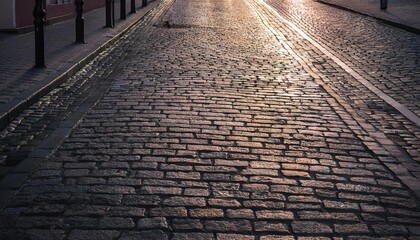 Cobblestone street 