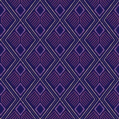 Geometric ethnic background for pattern seamless design. Traditional tribal pattern or contemporary native ikat pattern.