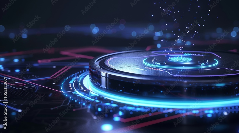Poster effortlessly clean your floors with a 5gconnected robot vacuum that can be controlled and scheduled 