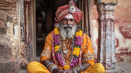 Fototapeta premium Khatushyamji: The Deity Worshipped in Rajasthan 