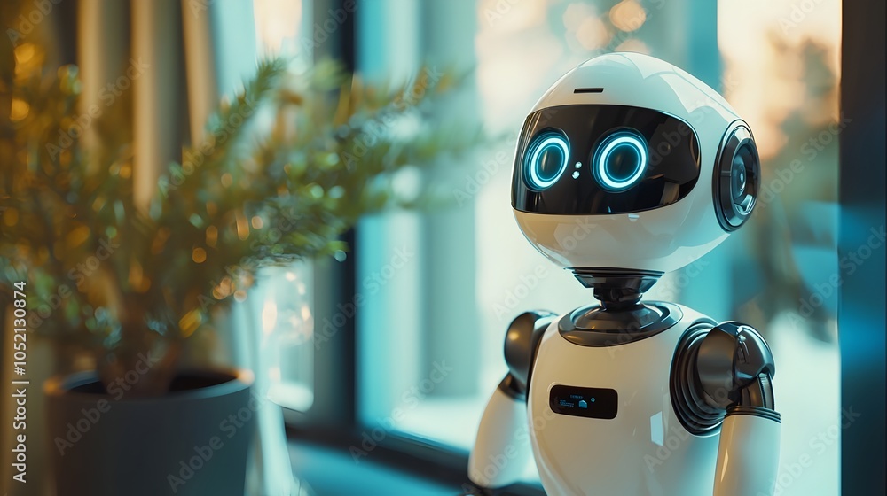 Poster robotic security assistant patrolling smart home with and sensors