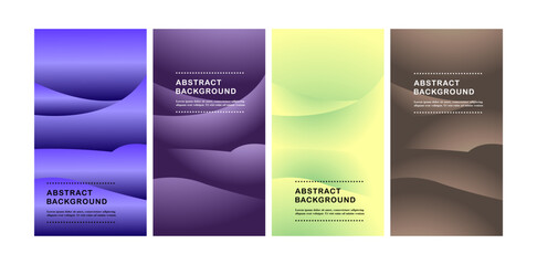 Fototapeta premium Modern Background With Bold Effect. For Your Design Wallpaper Presentation. Illustration with Color Gradient