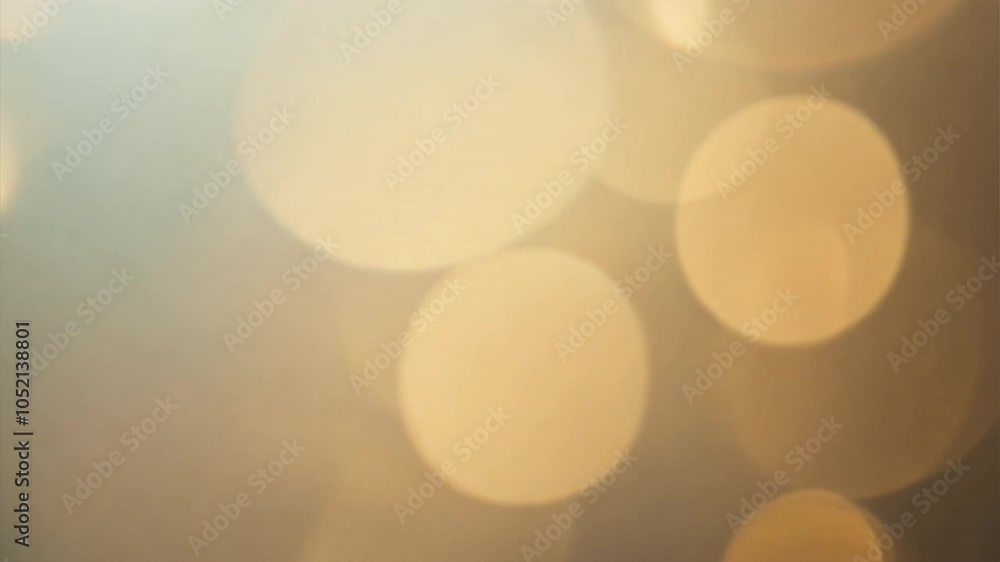 Wall mural golden hour bokeh: abstract background of warm, golden bokeh lights, perfect for adding a touch of e