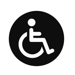 Handicap parking sign with wheelchair icon symbolizes accessibility for disabled individuals