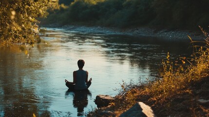Peaceful River Meditation