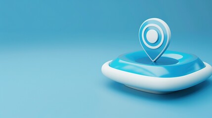 A 3D Icon in the Background Image - a captivating and futuristic visual. The 3D icon in the background image creates an alluring and high-tech digital scene. It adds a touch of modernity and intrigue,