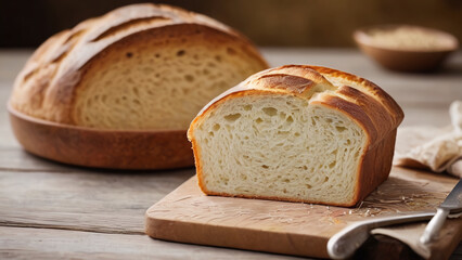 Revamp your kitchen with gold biscuit wallpaper - the perfect blend of warmth and beauty!