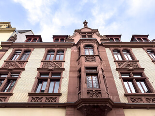 View to old town of Heidelberg, Germany