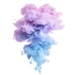 The effect of fog on a black background. Smoke texture