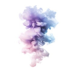 The effect of fog on a black background. Smoke texture