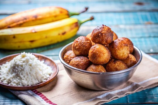 Unniyappam: Traditional Kerala Deep-Fried Snack Portrait Photography for Culinary Enthusiasts