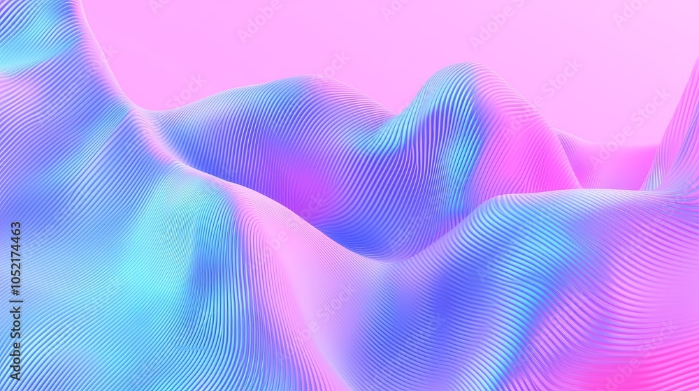 Aufkleber exploring the vibrant flow of abstract waves a journey through colorful digital landscapes and creat