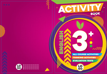 Adapted cover designs for educational books.