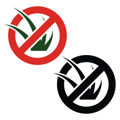 now mowing or no grass