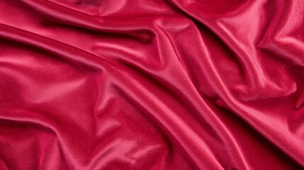 Fototapeta premium Luxurious deep red textiles captivating fabric patterns for fashion and interior design inspirations