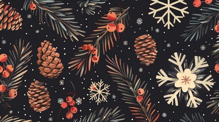 winter background illustration.