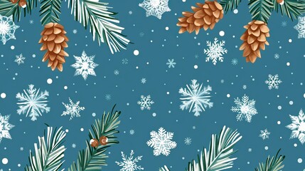 winter background illustration.