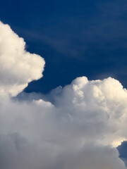 blue sky with clouds