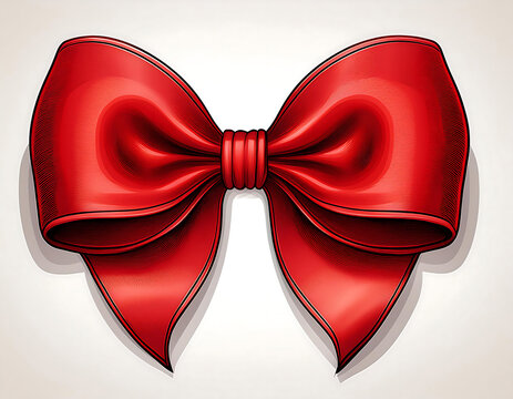 beautiful red bow gifts popular decorative element celebrations special occasions worldwide daily