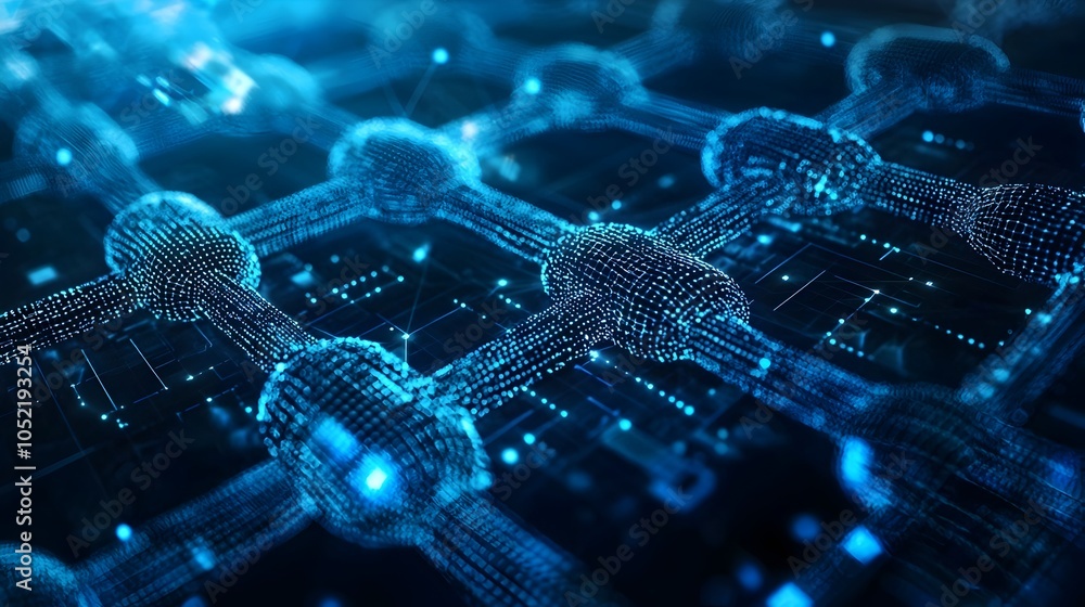Poster blockchain powered peer to peer lending secure digital contracts and transparent transactions