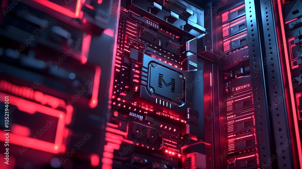 Poster secure digital vault safeguarding sensitive data with multilayer cybersecurity defenses