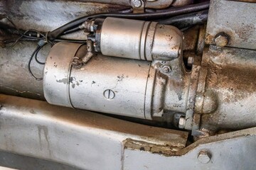 starter of an old tractor