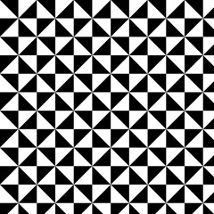 Geometrical white and black tile  pattern design