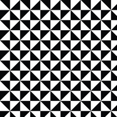 Geometrical white and black tile  pattern design