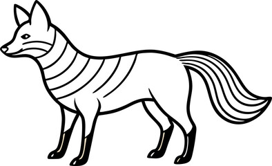 illustration of a fox
