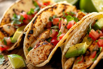 Delicious Grilled Chicken Tacos