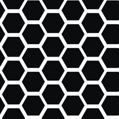 Abstract geometric black and white seamless pattern for web page, textures, card, poster, fabric, textile. Monochrome graphic repeating design. Modern minimalist stylish squared ornament