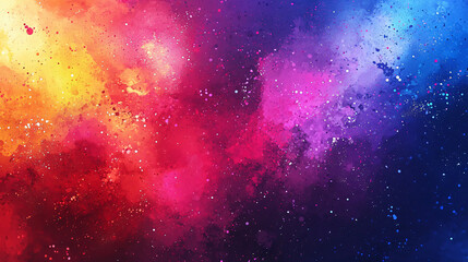 A vibrant paint splash impact background