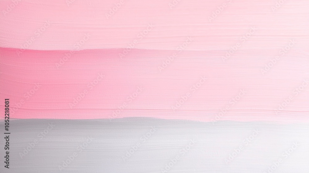 Aufkleber a soft palette of pink and grey exploring the harmony of minimalist color in abstract art for calm a