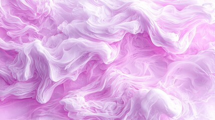 Fototapeta premium Ethereal swirls of soft pink and white a mesmerizing abstract texture evoking serenity and calmness