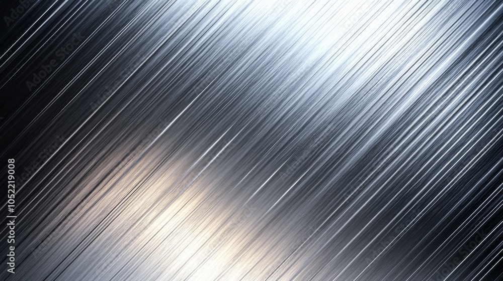Poster streaks of light reflecting off a metallic surface creating a smooth and shiny abstract background t