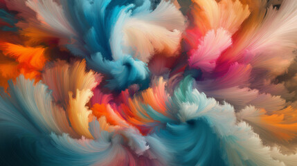 A beautiful colorful abstract design.