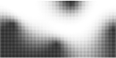 Halftone Noise Stipple pointillism background. Grain gradient texture background with dots. Dotwork gradient halftone pattern. Sand, grain, grunge stipple effect. Abstract texture, engraved overlay