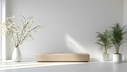 Minimalist Interior Plant Arrangement